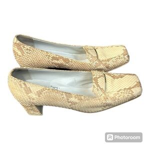 Rodolphe Menudier Paris Snakeskin Heels Women